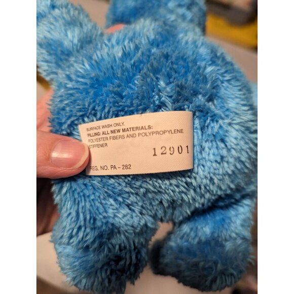 COOKIE MONSTER 10" Plush Doll 2010 Sesame Street Stuffed Animal By Hasbro - Picture 6 of 10